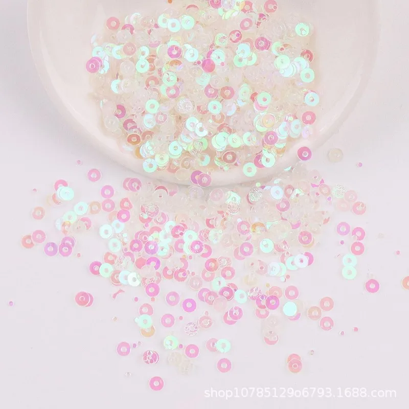 2mm-4mm Flat Round PVC Austria Sequins for DIY Sewing Crafts sequins for crafts