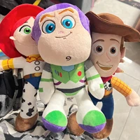 23cm Cute Woody Buzz Lightyear Plush Toy Lovely Stuffed Anime Jessie Plushies Pendant Cartoon Doll Home Decor Xmas Gifts 1