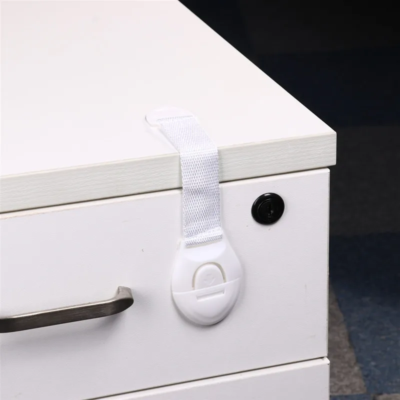 10pcs/Lot Drawer Door Cabinet Cupboard Toilet Safety Locks Baby Kids Safety  Care Plastic Locks Straps Infant Baby Protection - AliExpress