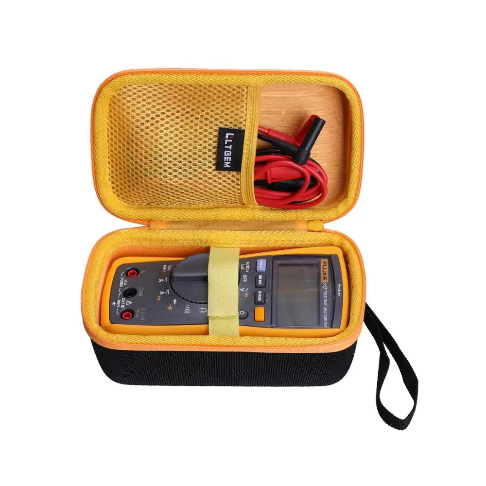 LTGEM EVA Hard Case for Fluke 117 Electricians True RMS Multimeter