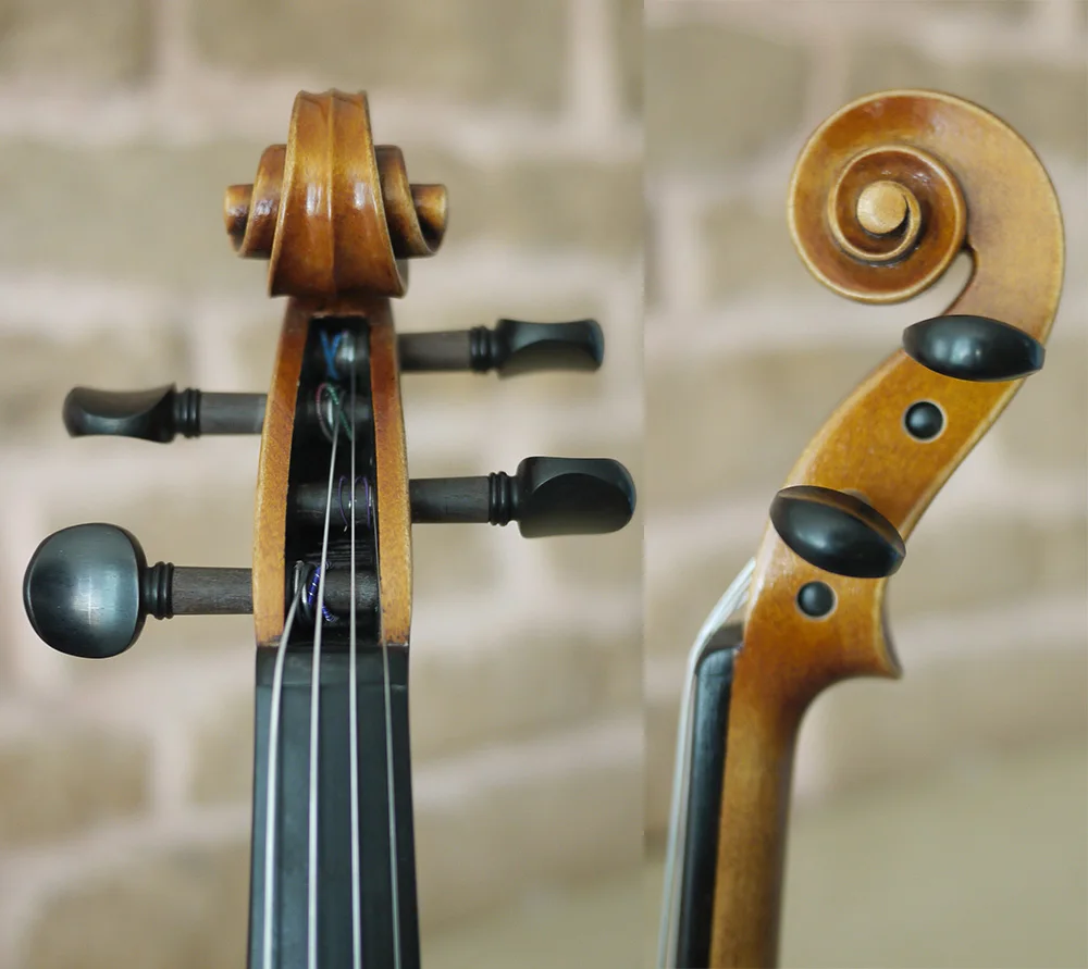 Antonio StradIvari 1715 Cremonese Violin Copy . Handmade by Dan Sun Workshop Rich Deep Tone. Antique Oil Varnish, No.1896