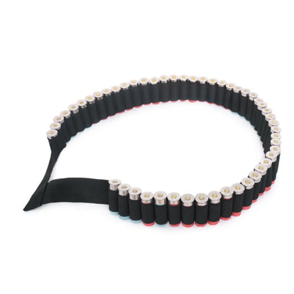 

Useful Durable High Quality Practical Sling Strap Shotgun Sling Heavy Duty Hunting 50 Rounds 50 Shell Bandolier