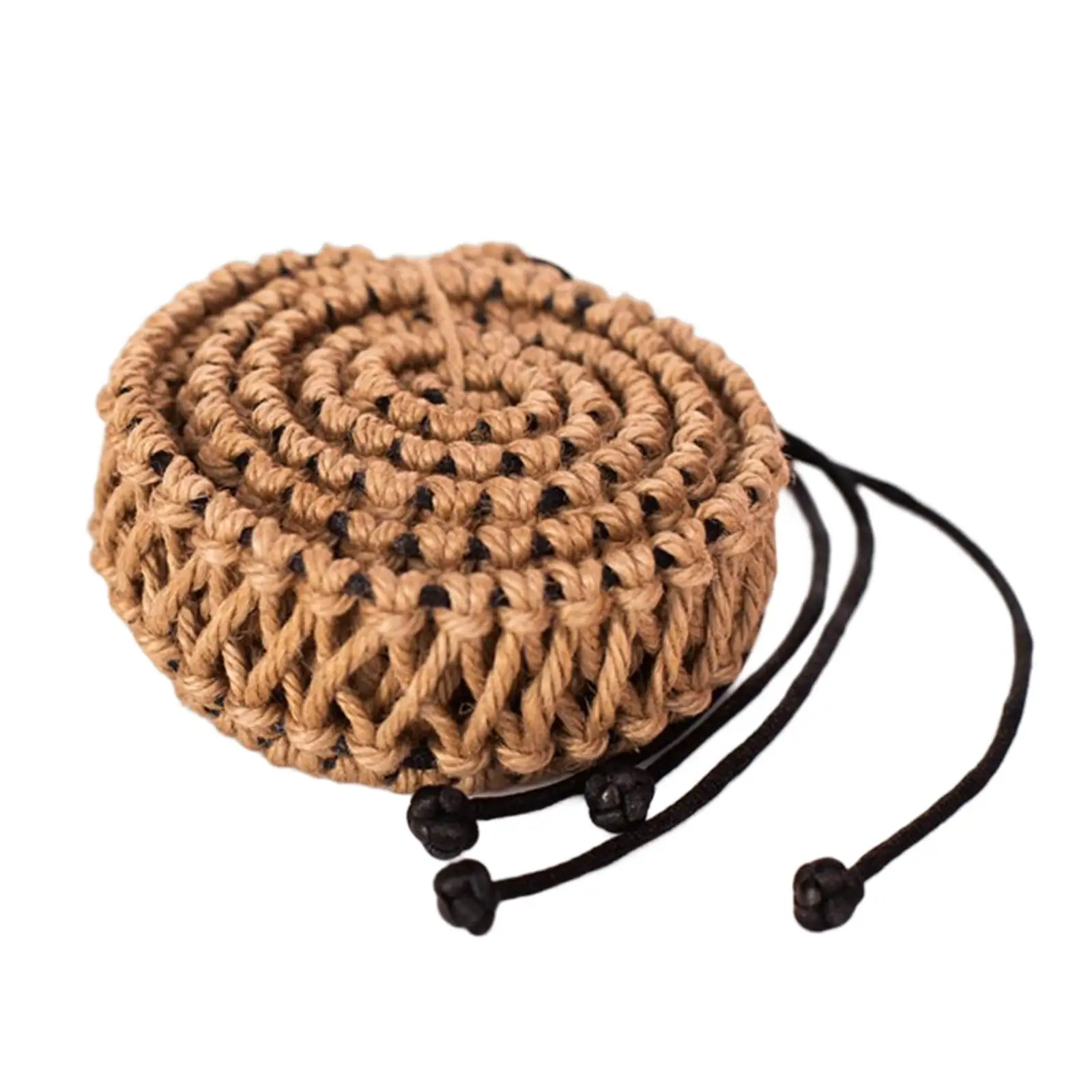 Wrap Rings Protector Bag Handmade Handpan Decoration Woven Rattan Rope Rope for Hand Pan Drum