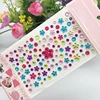 New Stickers On The Face Rhinestone Makeup Bright Face Art Sticker Children's Temporary Tattoo Rhinestone For Strasse Makeup 3