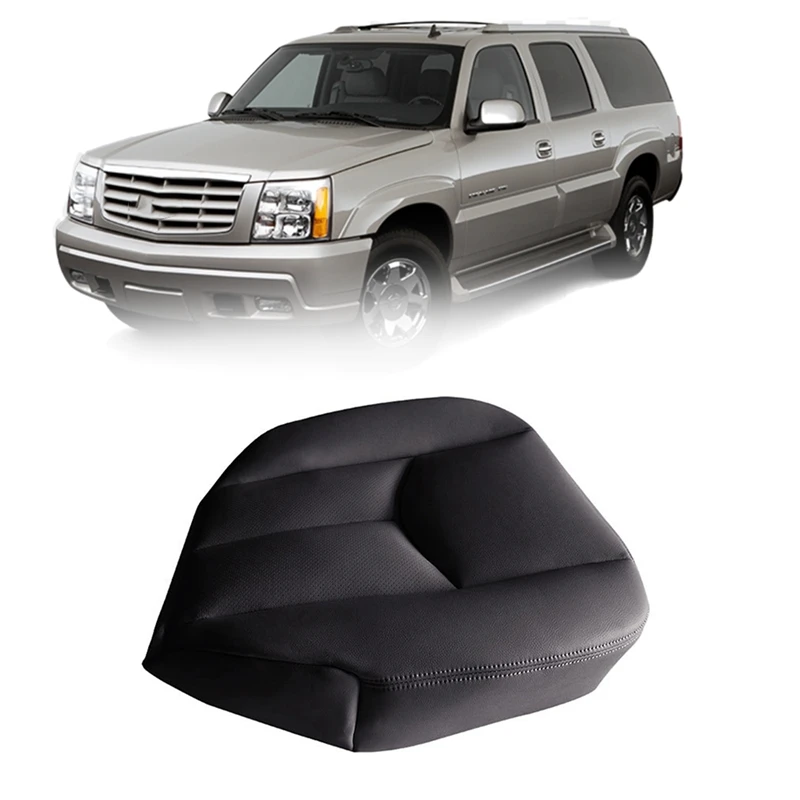 

Car Front Driver Side PU Leather Seat Cushion Bottom Seat Cover For Cadillac Escalade 2003-2006