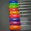 FZANEST Neon Glitter Gel Polish Glitter Pink Green Blue Gel Polish Orange Reflective Gel Nail Polish 3