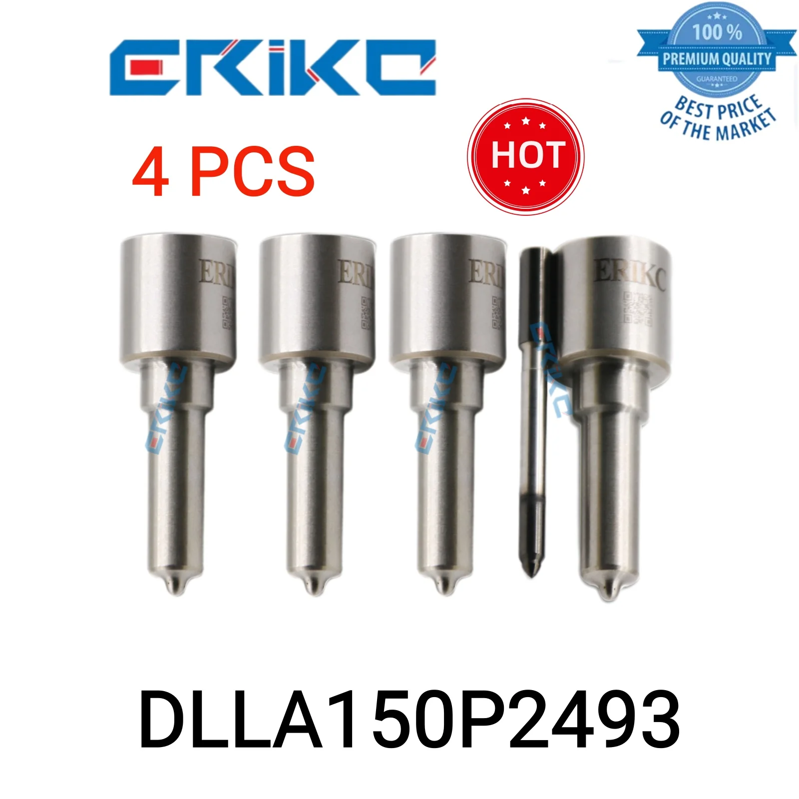 

Форсунка для дизельного двигателя DLLA150P2493, DLLA 150 P 2493, 4 шт.