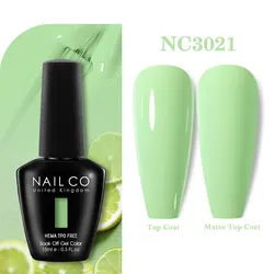 NAILCO 15ml Hema - Free Gel Nail Polish for Long - Lasting UV Manicure Design (3021)
