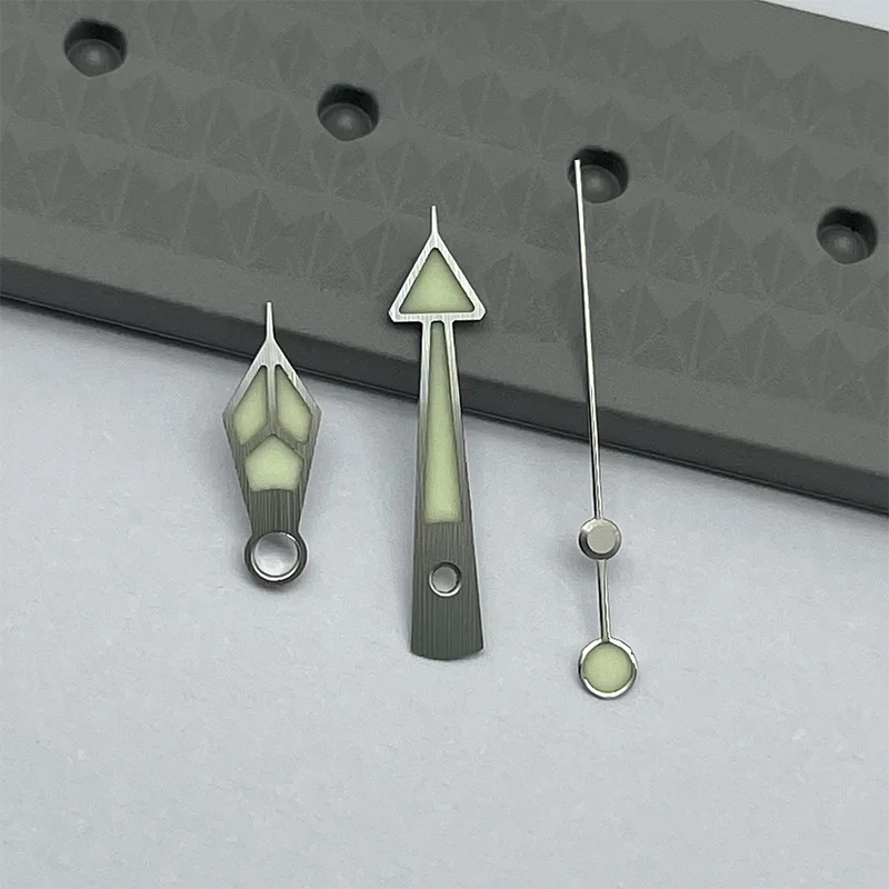 Watch Modified Watch Needle Super c3 Green Luminous Flat Top Second Hand NH35/4R Movement