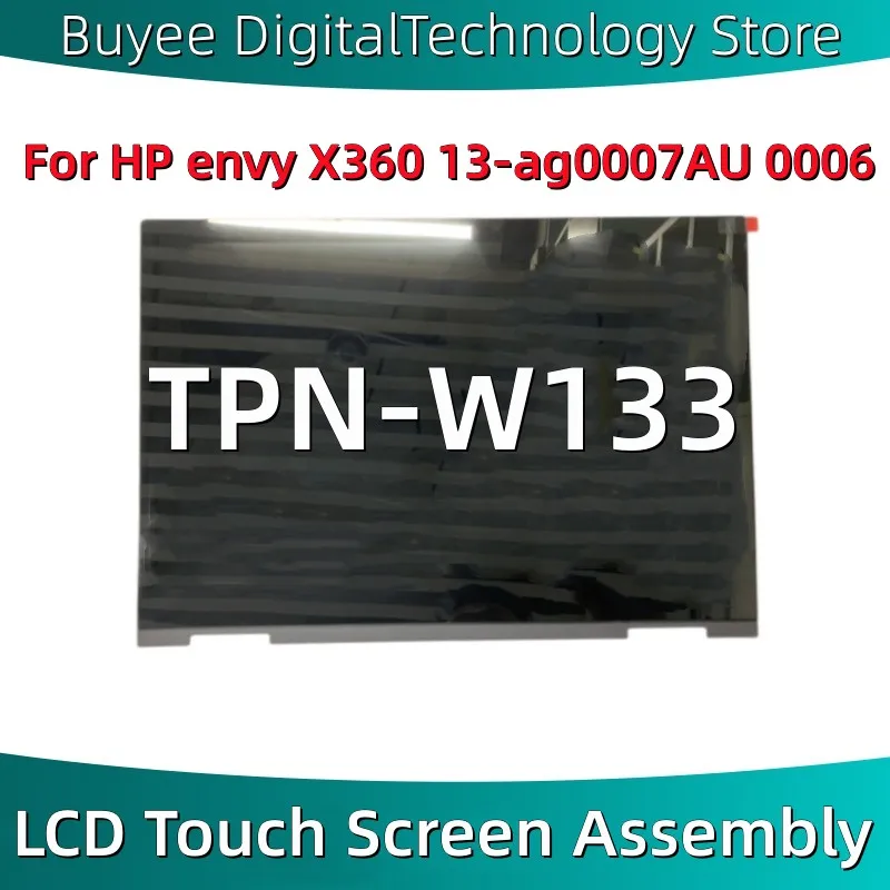 Schermo Lcd Per Laptop Per Hp Envy X360 13-Ag0007Au 0006 Tpn-W133 Lcd Touch Screen Assembly Tpn-W133 Sostituzione Digitalizzatore Originale