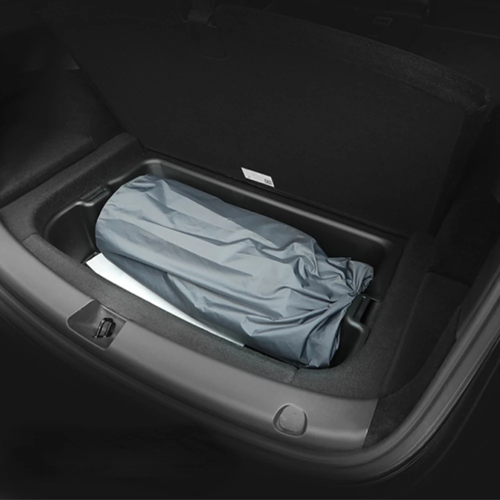 Air Mattress For Tesla Model 3 Model Y Inflatable Car Bed Flocking Surface Camping Sleeping Pad
