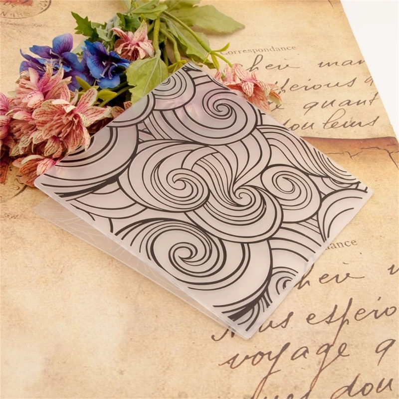 Plastic Embossing Folder for Scrapbooking DIY Album Card Making Decoration