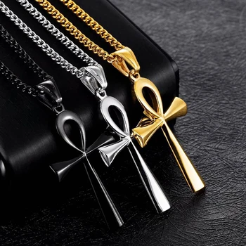 Egyptian Ankh Cross Necklace 1