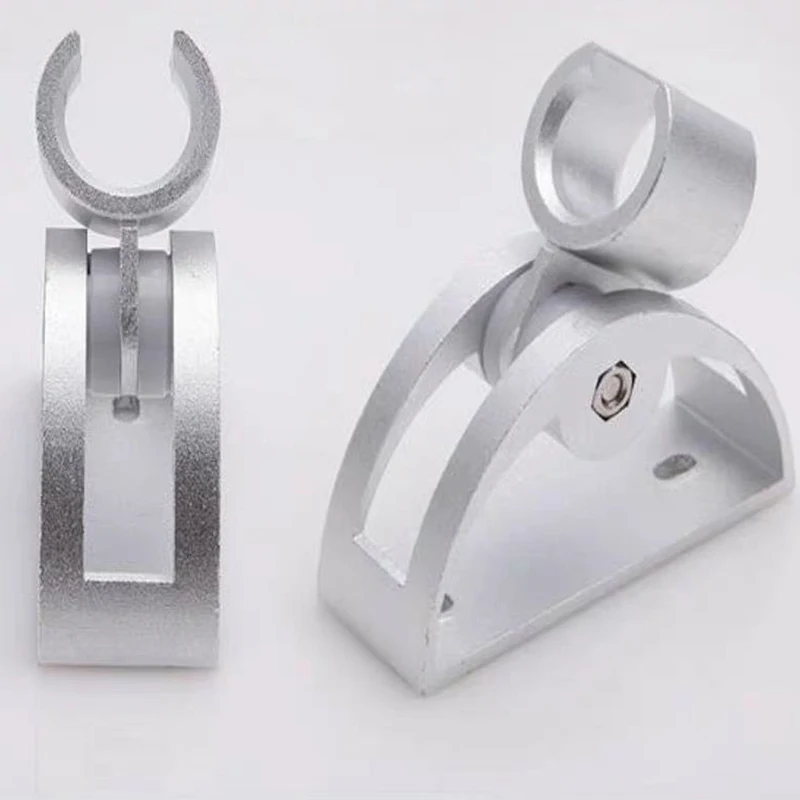 Aluminum Shower Base Holder Adjustable Wall Mounted Shower Head Stand Bracket 4
