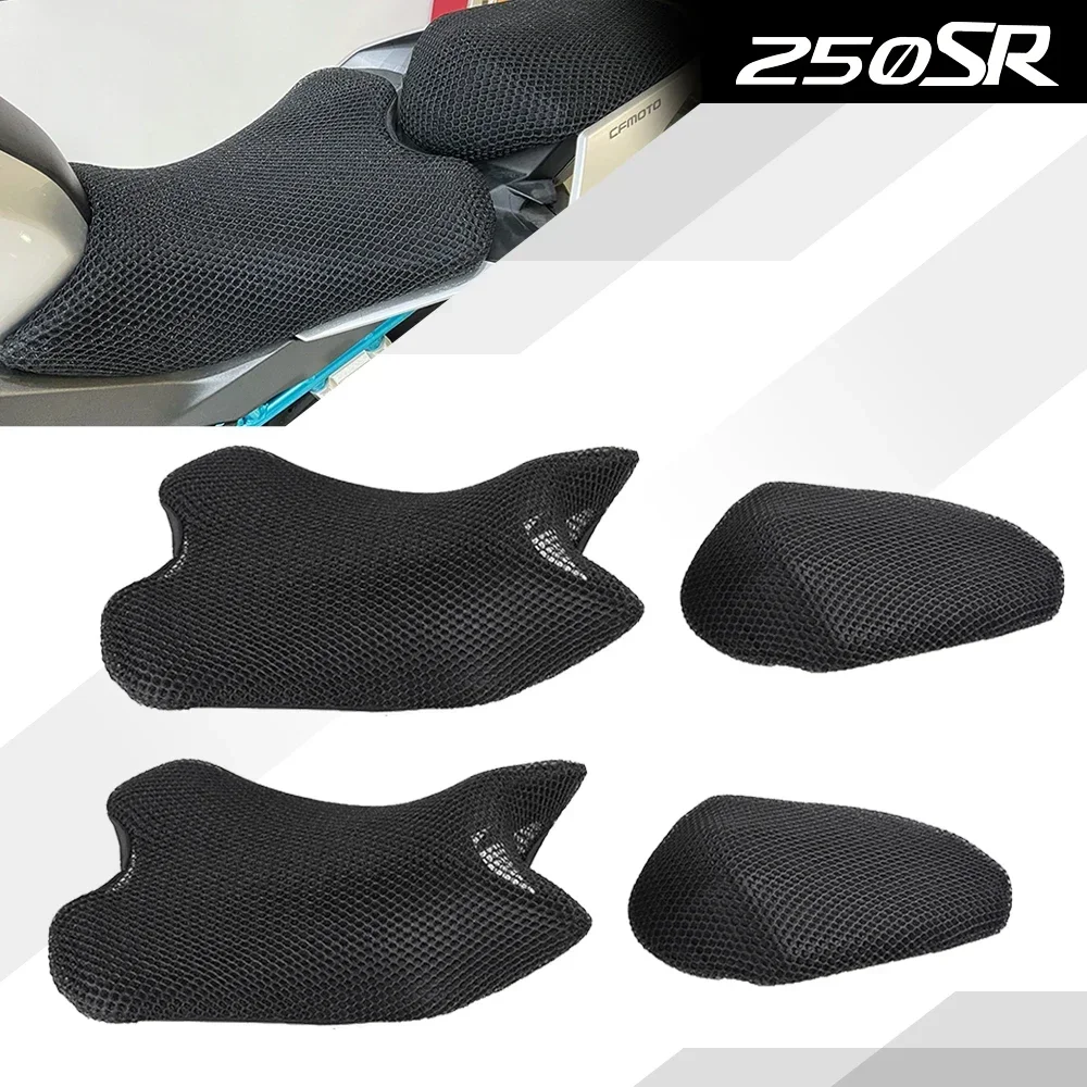 

Аксессуары для CFMOTO 250NK 250 NK 250SR SR 450 SR 250 250SR SR250 CF, Наволочка на сиденье, теплозащитная сетка
