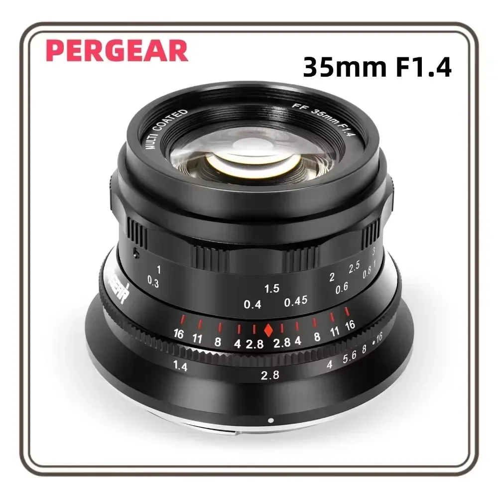 七工匠 35mmf1.4 Pergear25mf1.8 ソニーレンズ 七工匠 35mmf1.4
