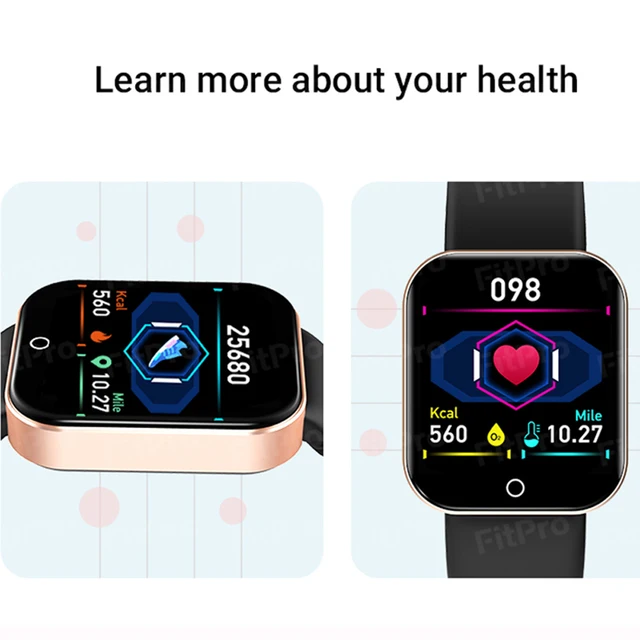 I7 Smart Watch for Women Men Kids Fitness Tracker Heart Rate Monitor Music Control Clock Digital Electronic Wristwatches 4