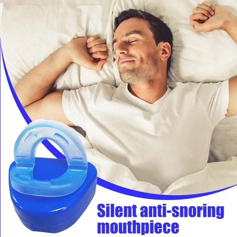 Anti Snoring Mouthpiece Reusable Snore Device Stopper Reduce Snoring Aid Snore Solution Gum Shield for Snoring Stop tool