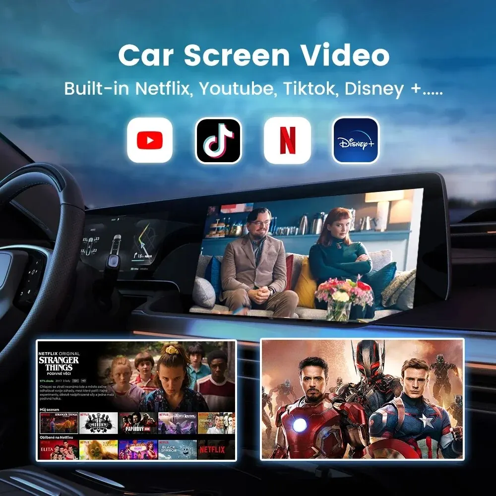 CarlinKit ī÷ TV ڽ  ȵ̵ ڵ   ڽ,  ī÷ī ¶ ׷̵, Ʃ ƿ ڵ 