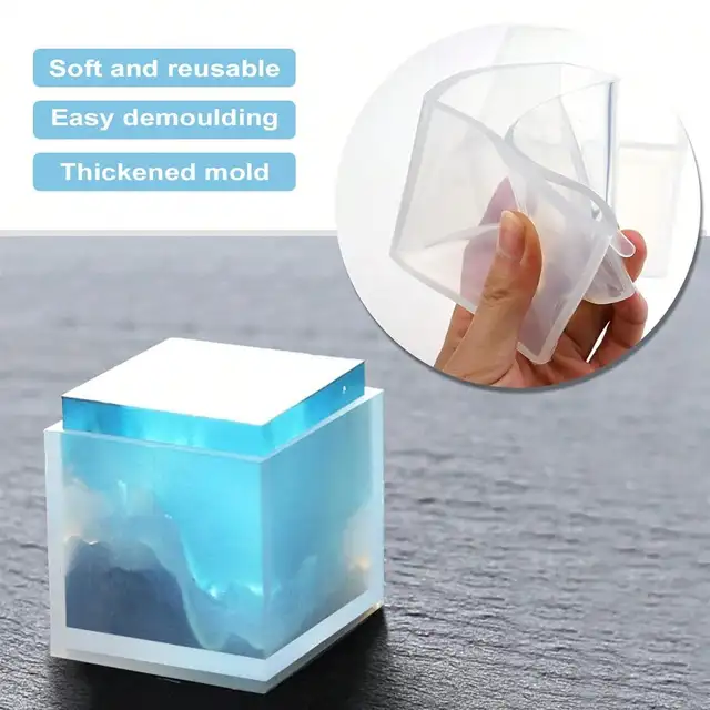 UR URLIFEHALL Stampo Rotondo Piatto in Silicone per Cabochon - Stampi in Resina per Gioielli, Collana, Portachiavi e Creazione Orecchini