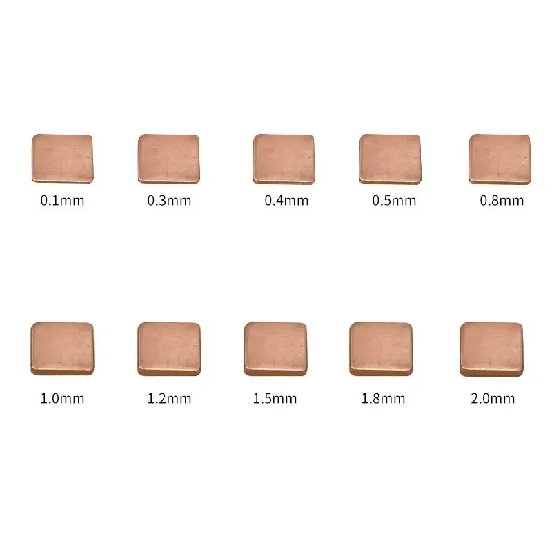 Premium Copper Thermal Pads - High-Performance Heat Dissipation Sheets for Efficient Cooling Solutions