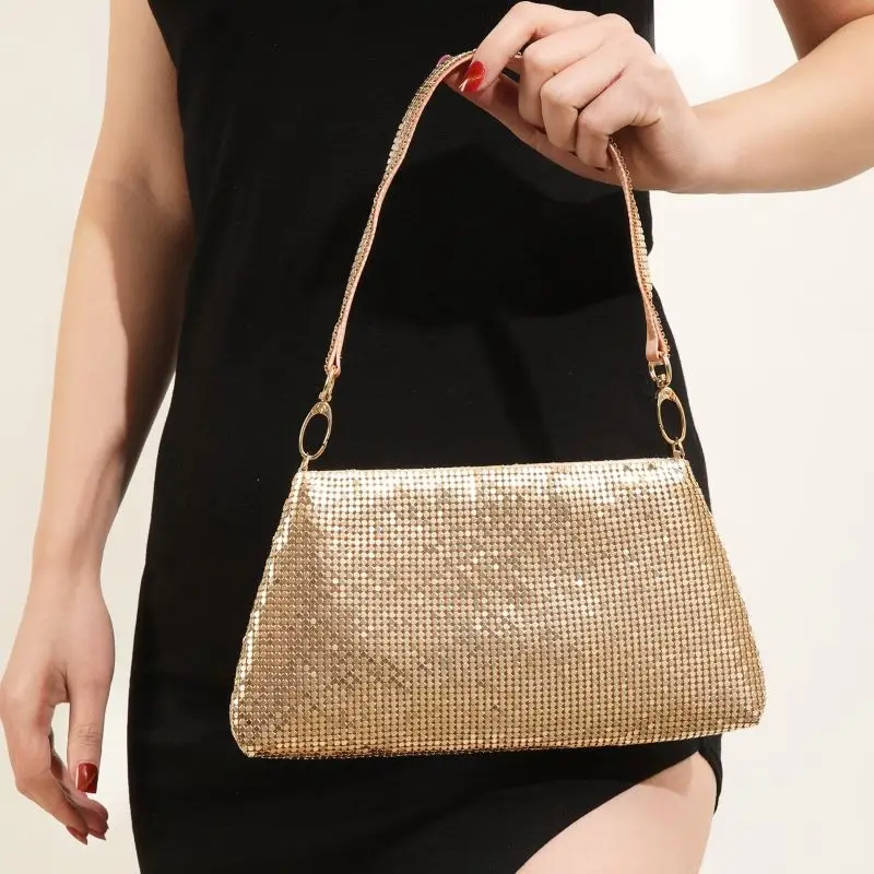 

2024 New Rhinestone Evening Bags Day Clutches Fashion Versatile Portable For Women Laides Wedding Bag Party Purse Bolsas Mujer