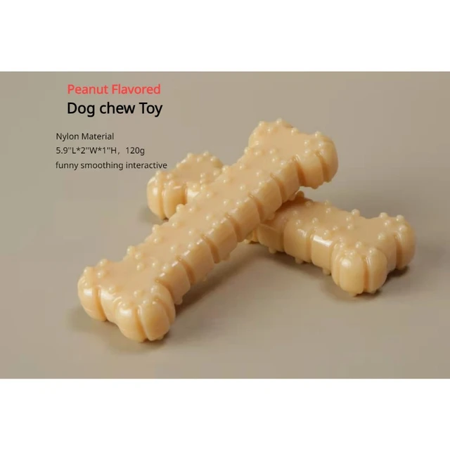 Peanut Ultra Durable Nylon Dog Chew Toy