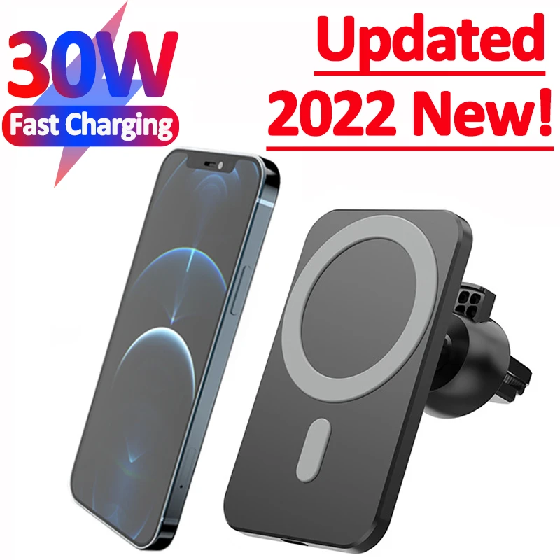 30w Fast Car Wireless Charger Car Phone Holder Stand For