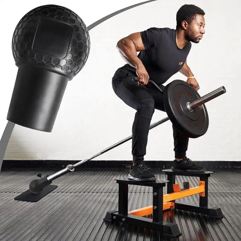 Barbell Landmine Attachment Barbell Base Holder Non Slip Protective Cover Landmine Base for Home Gym