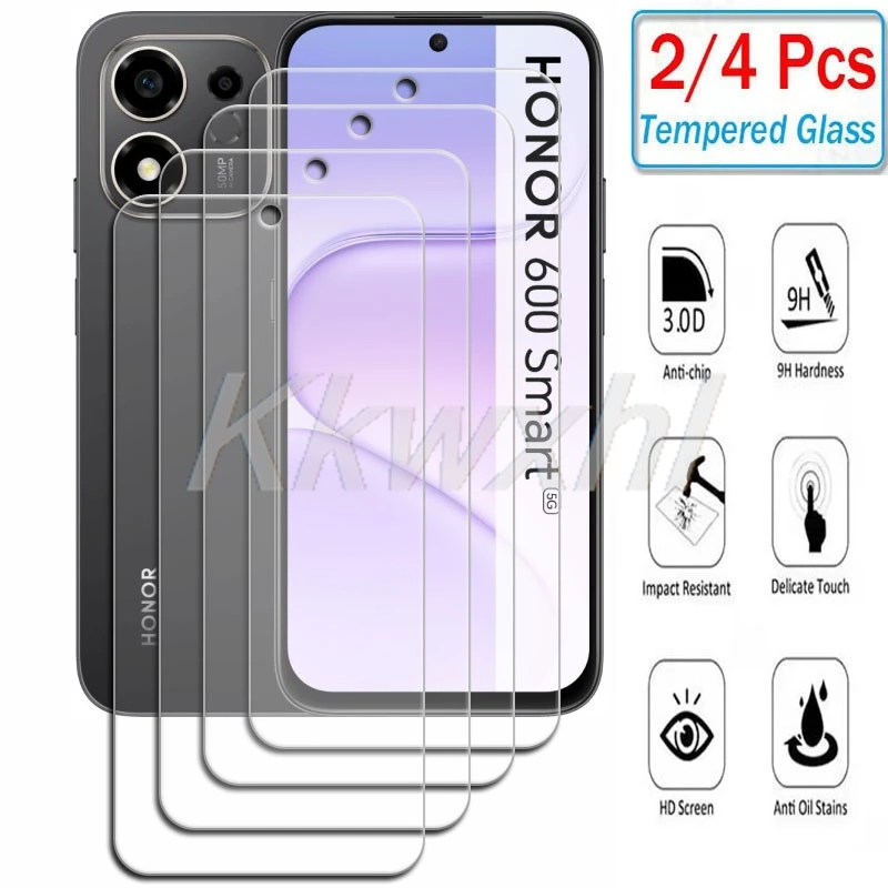 Premium 9H HD Tempered Glass Screen Protector - 2-4 Pack