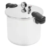 Pressure Cooker Long Lifespan Efficient Aluminium Alloy Pressure Canner 23L Capacity High Temp Resistant with Meter for Kitchen 6