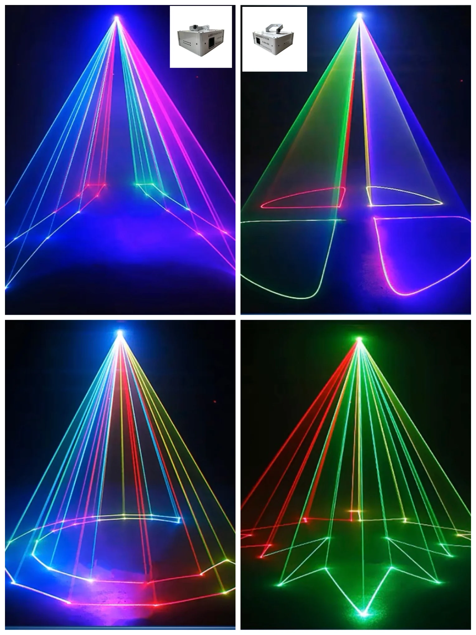 

RGB-сканер для освещения сцены DMX512, 500 мВт
