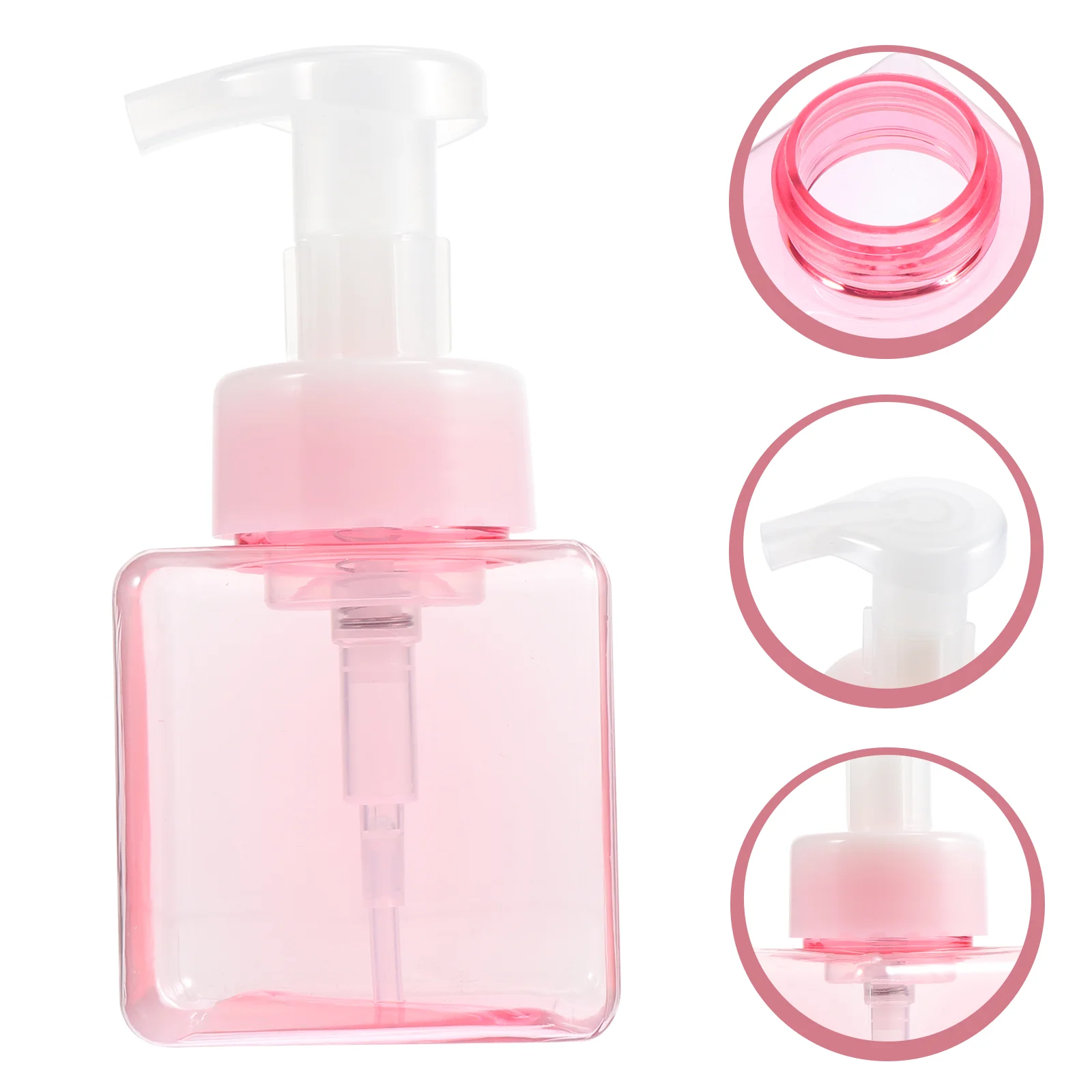

2 Pcs Soap Dispenser Mousse Sparkling Bottle Travel Hand Lotion Container Pp Empty