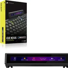  Corsair iCUE NEXUS Companion Touch Screen – 5” Diagonal Screen – 6 Programmable Virtual Macro Buttons – Live System Readouts NEW 
