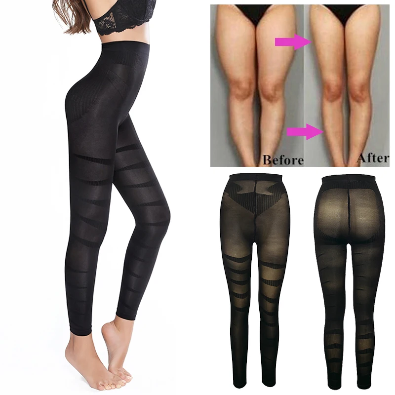 Leggings de Compression Anti-Cellulite, Taille Haute, Amincissant, Body Shaper, TUNIControl, Collants, Culottes, Cuisses 1