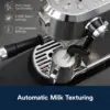 Dedica Maestro Plus Espresso Machine with Automatic Steam Wand for Latte, Cappuccino, Coffee, Stainless Steel, EC950M 2