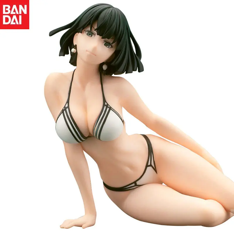 

In Stock Bandai Original Banprest Celestial Vivi Anime ONE PUNCH-MAN Fubuki Swimwear Action Figure Model Children's Gifts