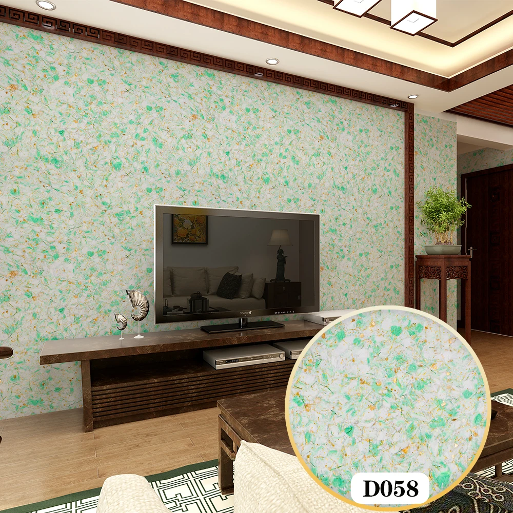 D058 Silk Plaster Liquid Wallpaper Wall Grace Coating Covering Paper