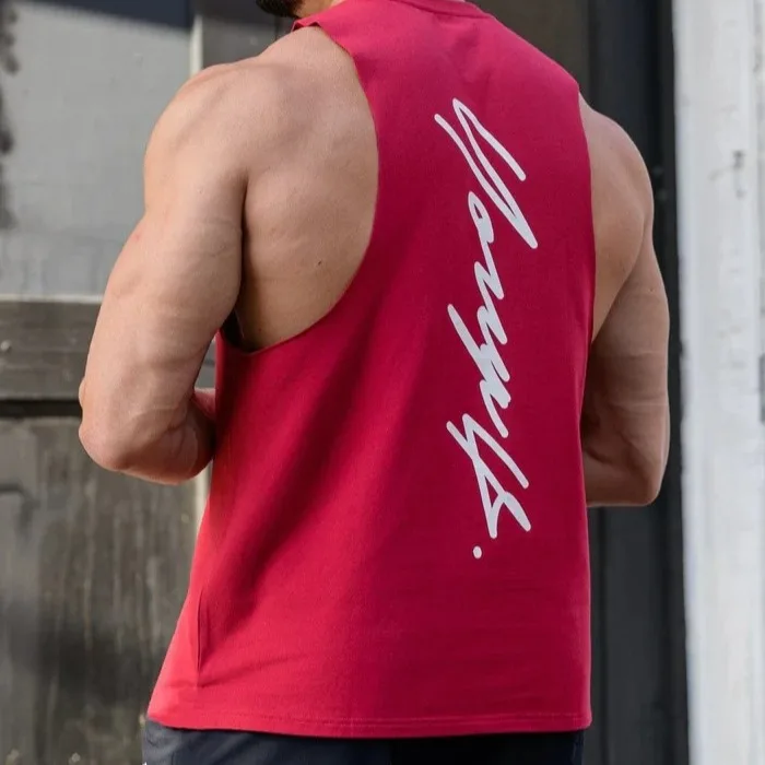 

summer new Youngla fitness sleeveless T-shirt loose breathable training vest basketball suit men