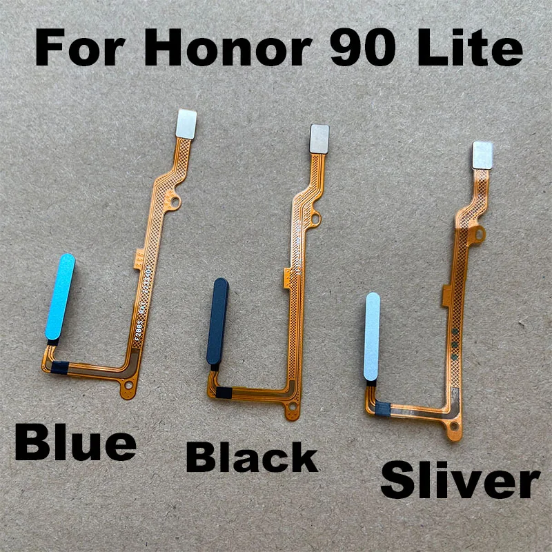 

Для Huawei Honor 90 Lite сенсор отпечатков пальцев Кнопка питания гибкий кабель сенсорный идентификационный датчик домашние кнопки смартфон искусственная кожа