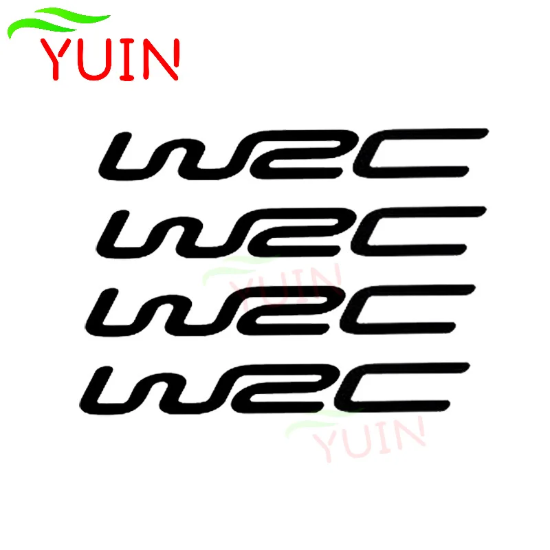 

Fashion Personality 4 Pcs/set World Cross Country Rally WRC Modified Car Sticker PVC Window Bumper Decoration Waterproof Decal