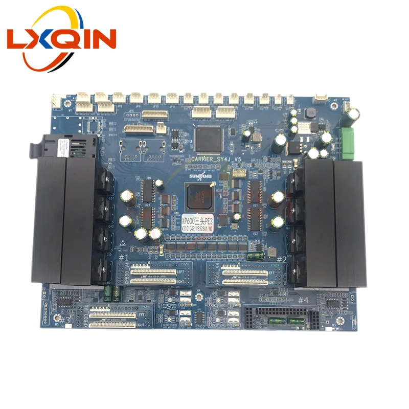 Плата LXQIN XP600 с 3 головками/4 головками, плата для принтера Nocai с УФ чернилами для принтера Nocai xp600, доска для принтера XP600 PE3