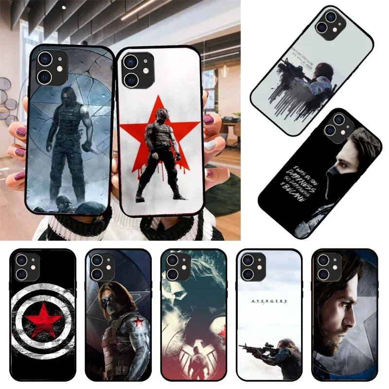 Winter Soldier Phone Case Silicon Case Iphone Winter Soldier Phone