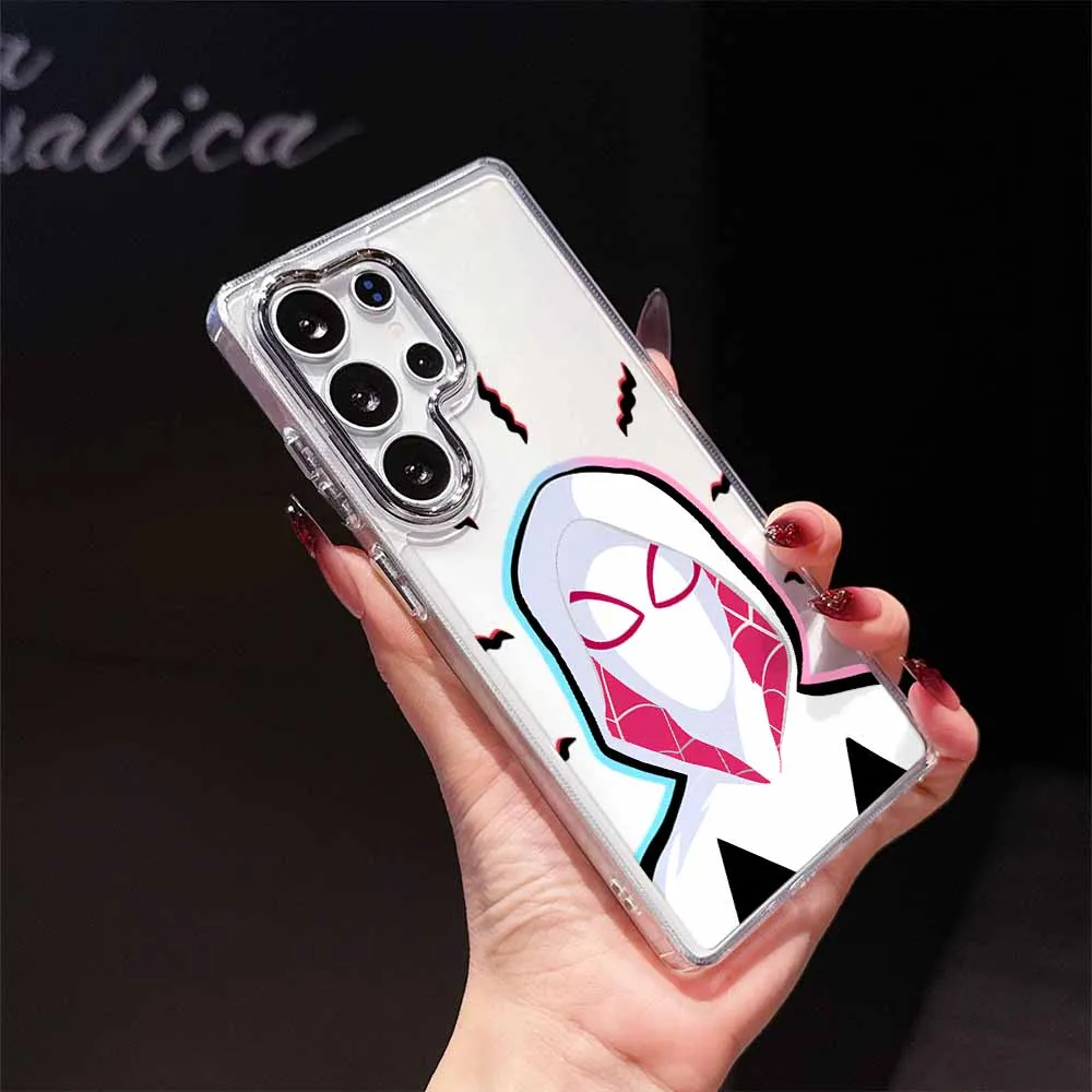 Spider-Man Anime Transparent Soft Phone Case