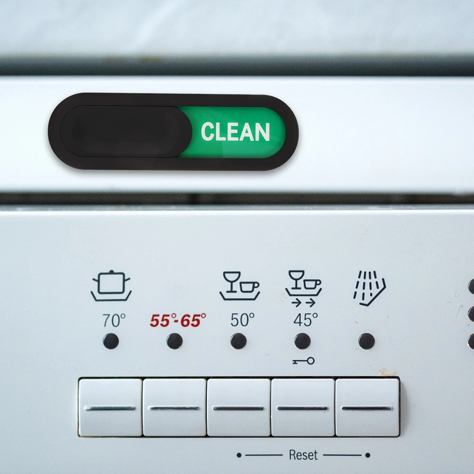 Cleaning Essentials Dishwasher Magnet Notice Board Laundry Dirty Magnetic Sign Acrylic Funny Magnets for Indicator