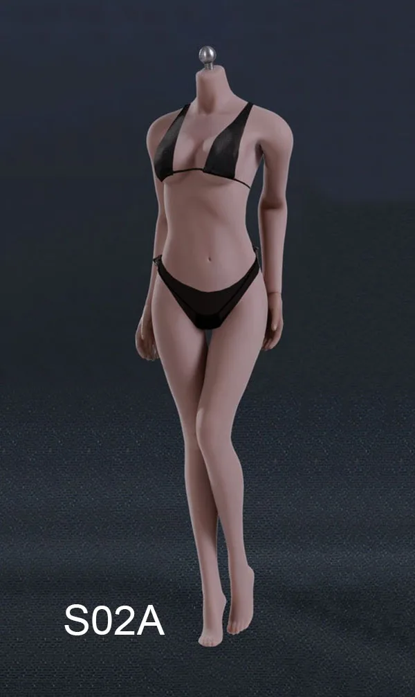 TBLeague Phicen S02A S06B S09C S12D 1/6 Middle Large Bust Suntan