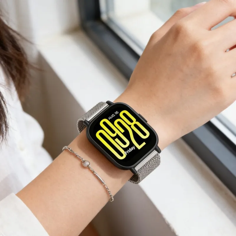Milanese Magnetic Smartwatch Strap Bracelet