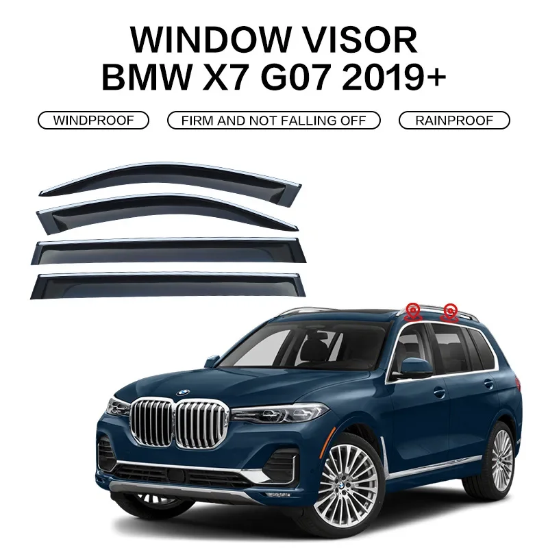 

4 шт., козырек для автомобиля BMW X7 G07