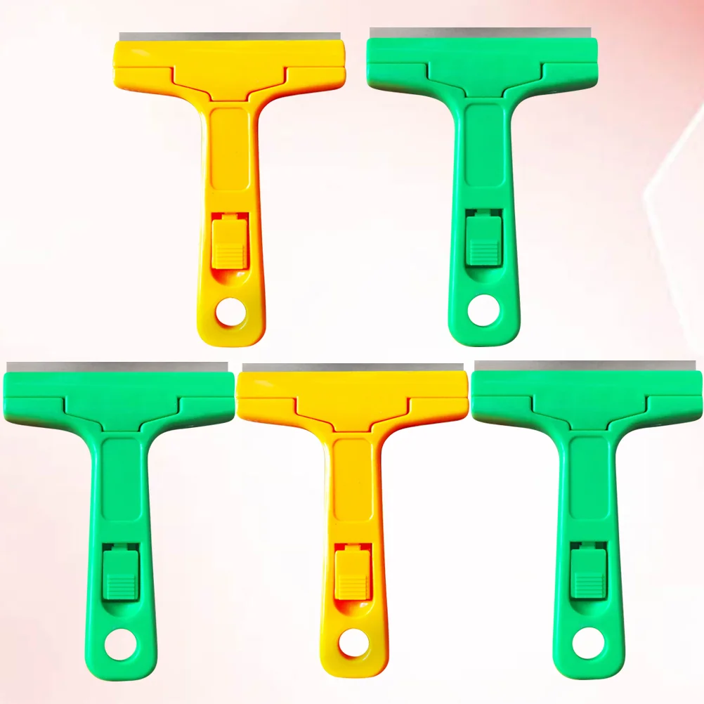 

5pcs Cleaning Glass Wall Putty Marble Scraper Beauty Grout Tool Cleaning (Random Color)