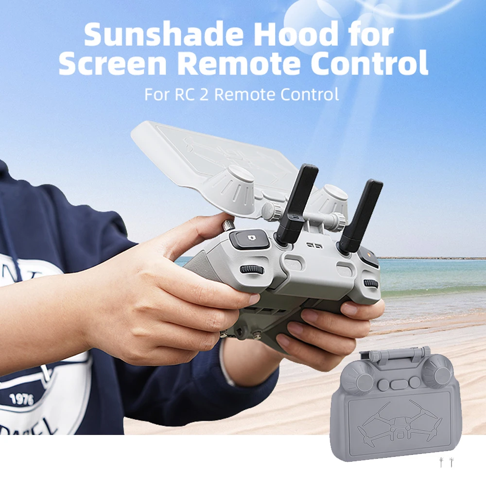 Per Dji Rc 2 Parasole Per Dji Mini 4 Pro / Air 3 Accessori Cappuccio Telecomando